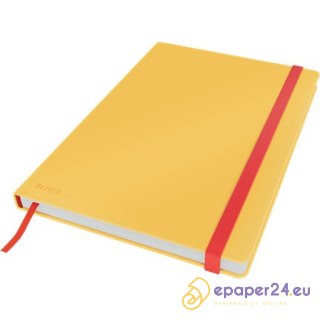 Notatnik Leitz Cosy B5/80k kratka żółty