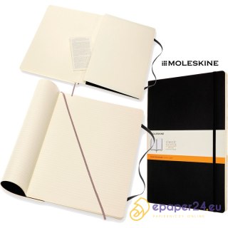 Notatnik Moleskine Classic A4 (21x29.7cm) linia czarny