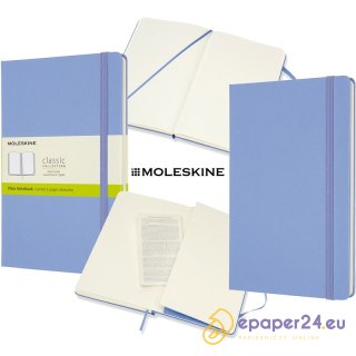 Notatnik Moleskine Classic L (13x21cm) gładki niebieski