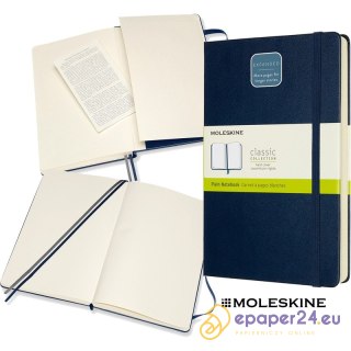 Notatnik Moleskine Classic L (13x21cm) gładki niebieski