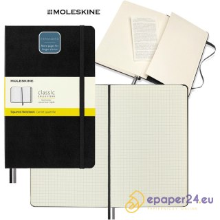 Notatnik Moleskine Classic L (13x21cm) kratka czarny