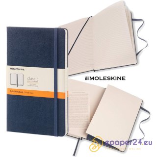 Notatnik Moleskine Classic L (13x21cm) linie niebieski