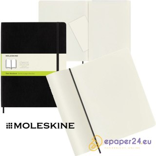 Notatnik Moleskine Classic XL (19x25cm) gładki czarny