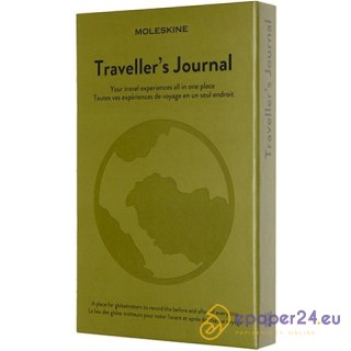 Notatnik Moleskine Passion Traveller's Journa 13x21cm zielony