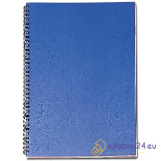 Okładki DELTA skóra A4 królewski niebies