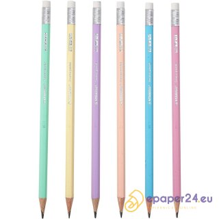 Ołówek Stabilo Swano Pastel HB żółty