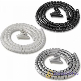 Organizator do kabli Fellowes CableZip srebrny