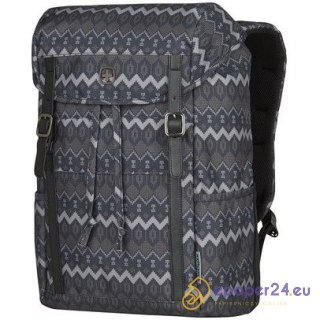 Plecak Wenger Cohort 16" wzór czarny