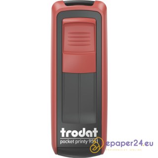 Pieczątka Trodat Pocket Printy 9511 czerwona