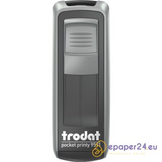Pieczątka Trodat Pocket Printy 9511 srebrna
