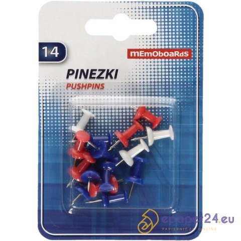 Pinezki do tablic MemoBoards (14) Pinezki do tablic MemoBoards (14)