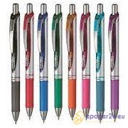 Pióro kulkowe Pentel EnerGel BL77 0.7mm żółte