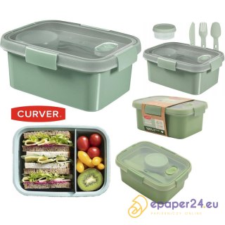 Pojemnik lunchowy Curver Lunch Kit 1.2L zielony