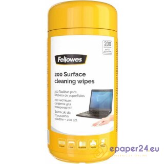 Ściereczki do czyszczenia powierzchni Fellowes (200)