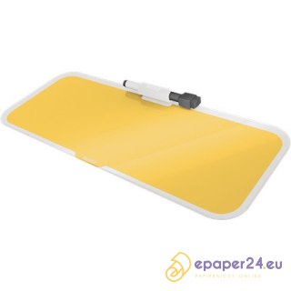 SZKLANY NOTATNIK NA BIURKO LEITZ COSY SZARY