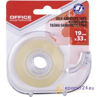 Taśma biurowa Office Products 19mm/30m transparentna