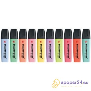 Zakreślacz Stabilo Boss Original Pastel subtelny pomarańcz
