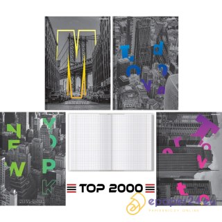 Brulion Top 2000 City B5/160k kratka