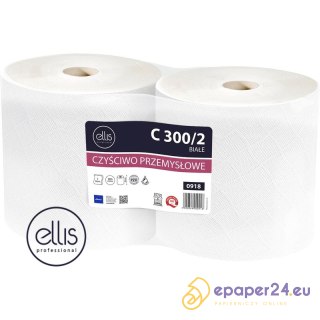 Czyściwo w rolce Ellis 290m 2w celuloza białe (2)