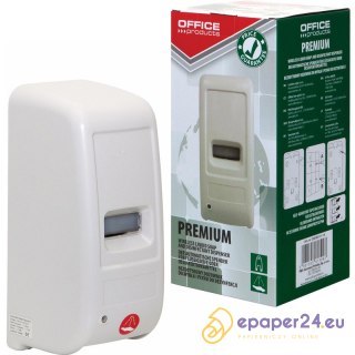 Dozownik do mydła Office Products 1L automatyczny biały