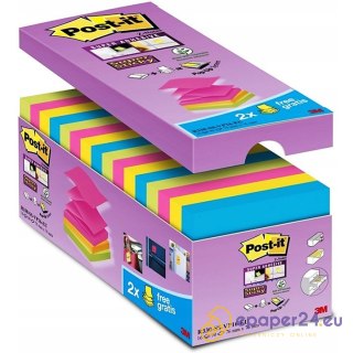 Karteczki Post-it Super Sticky Z-Notes 76x76mm (R330-SS-VP16) mix kolorów (16x90)