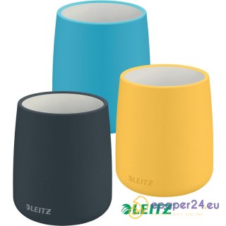 KUBEK NA DŁUGOPISY LEITZ COSY ŻÓŁTY