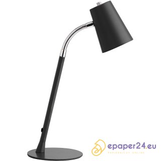 Lampka na biurko Unilux Flexio 2.0 Led czarna