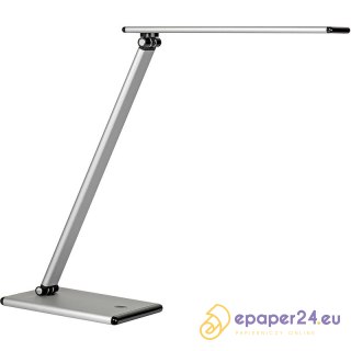 Lampka na biurko Unilux Terra Led srebrna