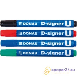 Marker permanentny Donau D-Singer U zielony