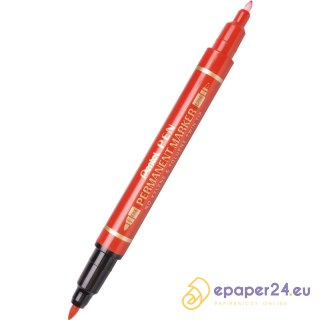 Marker permanentny Pentel N75W czerwony