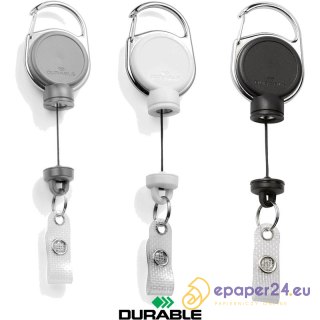 Mechanizm ściągający Durable Extra Strong biały