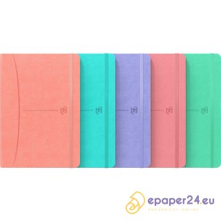 Notatnik Oxford Signature A5/80k kratka mix kolorów