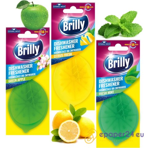 Odświeżacz do zmywarki Brilly cytryna Odświeżacz do zmywarki Brilly cytryna