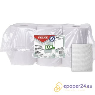 Papier toaletowy Office Products 63m 2w makulatura biały (12)