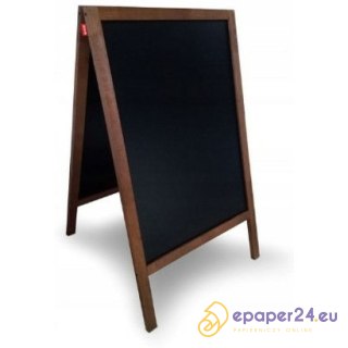 Potykacz kredowy MemoBe 50x70cm rama drewniana