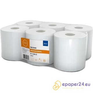 Ręcznik w rolce Ellis 120m 2w celuloza białe (6)