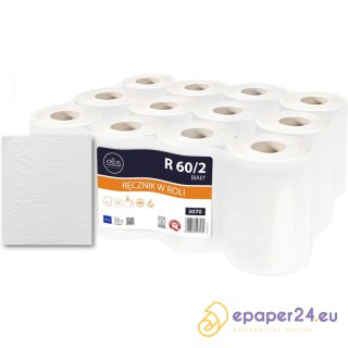 Ręcznik w rolce Ellis 60m 2w celuloza białe (12)