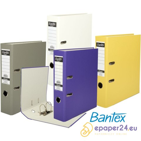Segregator Bantex Budget Classic A4/75mm fioletowy Segregator Bantex Budget Classic A4/75mm fioletowy