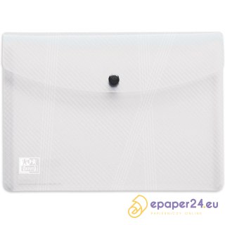 Teczka kopertowa Oxford Hawai A5 transparentna