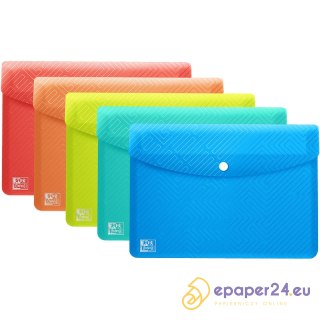 Teczka kopertowa Oxford Urban A6 mix kolorów
