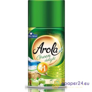 Wkład do odświeżacza powietrza Arola 250ml zielona rozkosz