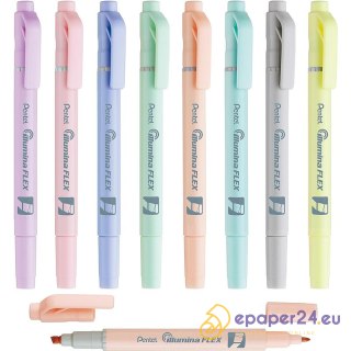 Zakreślacz Pentel Illumina Flex SLW11P niebieski