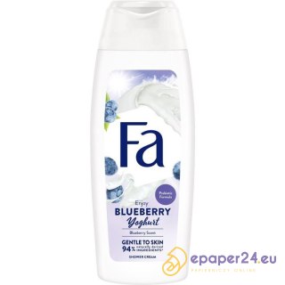 Żel pod prysznic Fa 250ml Blueberry Yoghurt