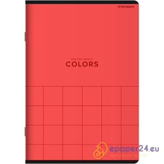 Zeszyt Top 2000 Colors A5/96k kratka mix kolorów