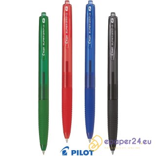 Długopis olejowy Pilot Super Grip G (F) czerwony