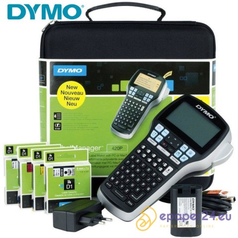Drukarka etykiet Dymo LabelManager 420P (zestaw walizkowy) Drukarka etykiet Dymo LabelManager 420P (zestaw walizkowy)