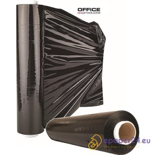 Folia stretch Office Products 2.5kg 23µm czarna