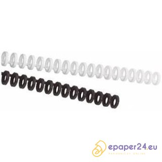GRZBIETY DO OPRAWY GBC ClickBind A4/12mm CZARNE (50)