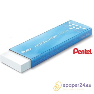 Gumka Pentel Hi-Polymer Slim biała