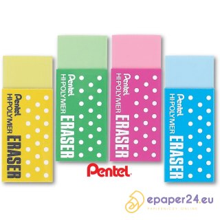 Gumka Pentel Hi-Polymer żółta